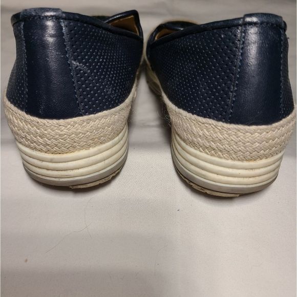 Navy Leather VANELi Qalila Slip-on  Sneakers Espadrilles - Picture 7 of 8